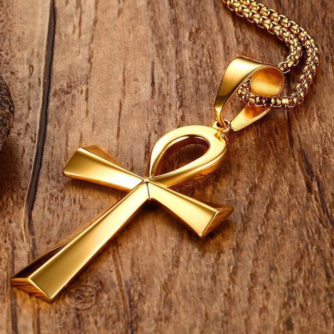 Wholesale Stainless Steel Classic Ankh Cross Pendant