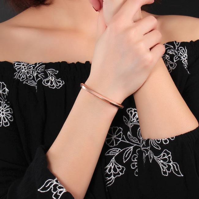 Wholesale Stainless Steel Ladies Cuff Bangles