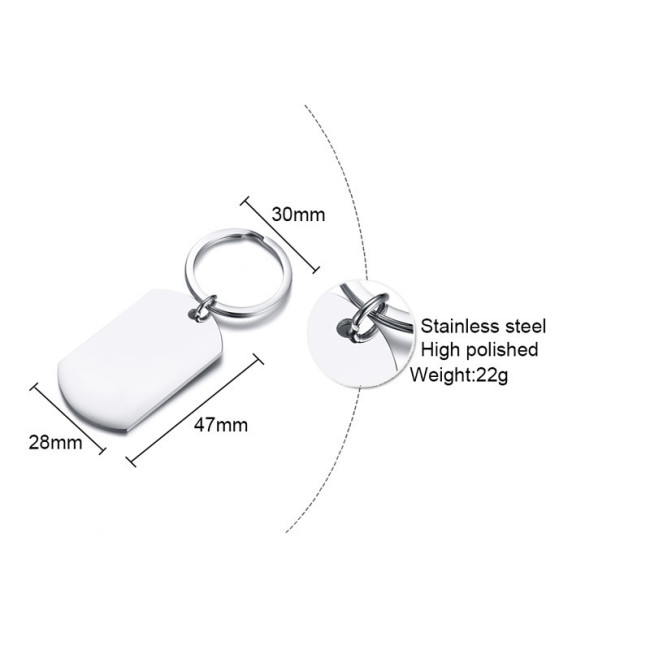 Wholesales Stainless Steel Fashion Keychains