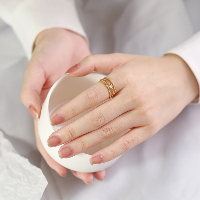 Wholesale Stainless Steel Womens Knuckle Ring