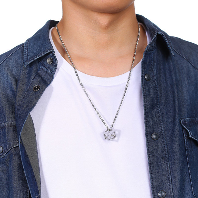 Wholesale Stainless Steel Cube Pendant Designs