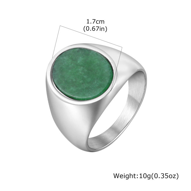 Wholesale Stainless Steel Classic Men's Seal Ring