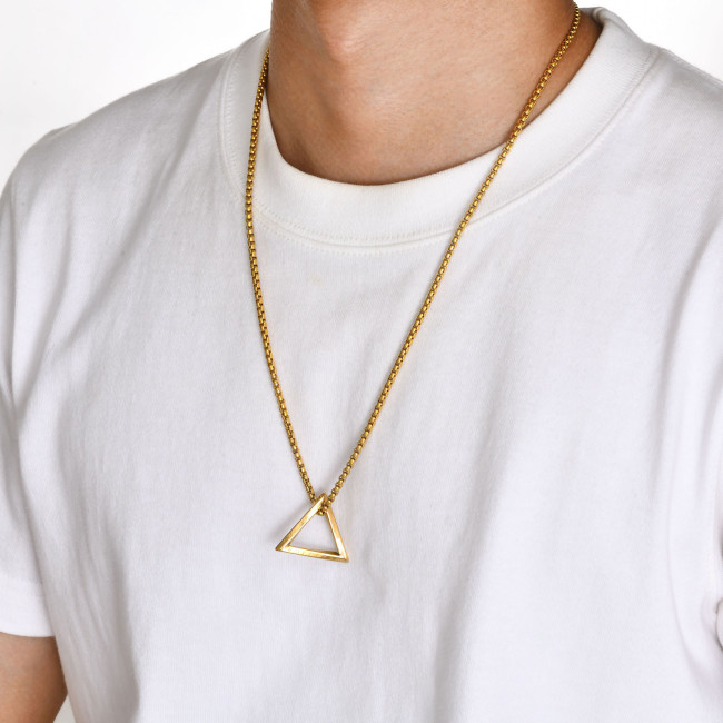 Wholesale Stainless Steel Viking Triangle Pendant
