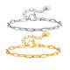 Wholesale Stainless Steel Paperclip Link Chain Bracelet