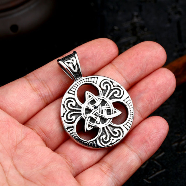 Wholesale Stainless Steel Vintage Viking Celtic Knot Pendant