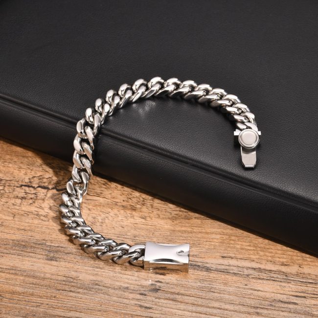 Wholesale Stainless Steel Mens Handsome Bracelet