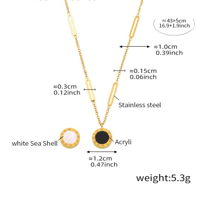 Wholesale Stainless Steel Onyx & White Stone Bracelet