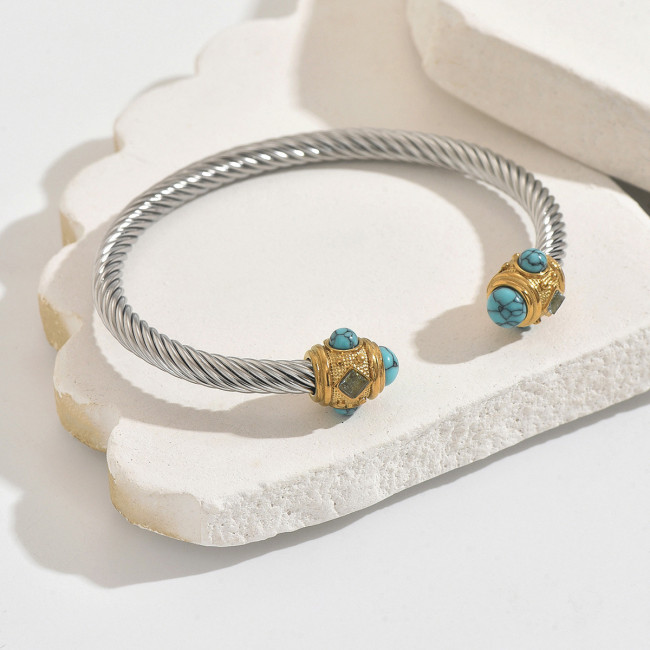 Wholesale Vintage Cable Wire Cuff Bracelet