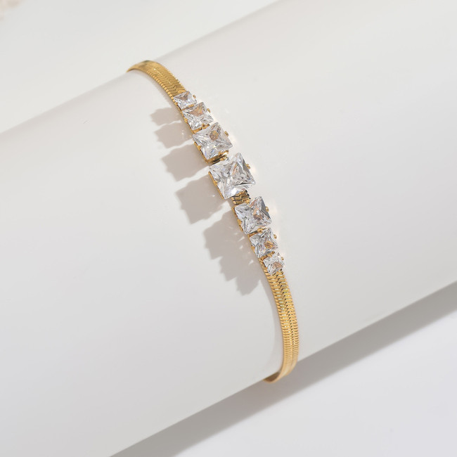Wholesale Stainless Steel Mixed-Chain Bracelet Set