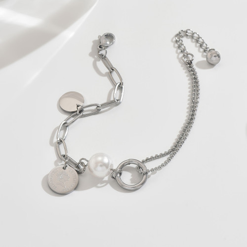 Wholesale Stainless Steel Paperclip Link Bracelet