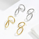 Wholesale Stainless Steel Infinity Stud Earrings