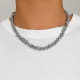 Wholesale Unisex Liquid Metal Beaded Necklace