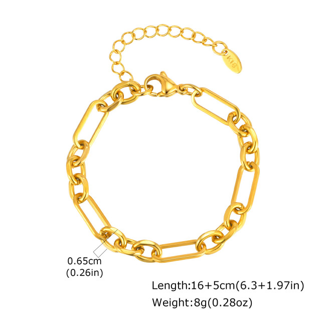 Wholesale Stainless Steel Handmade Chain Bracelets