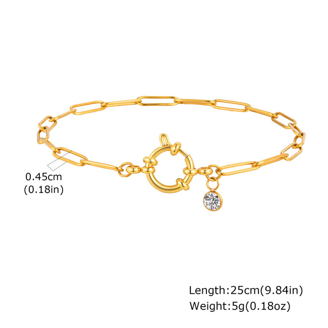 Wholesale Stainless Steel Simple Fashion Bracelet