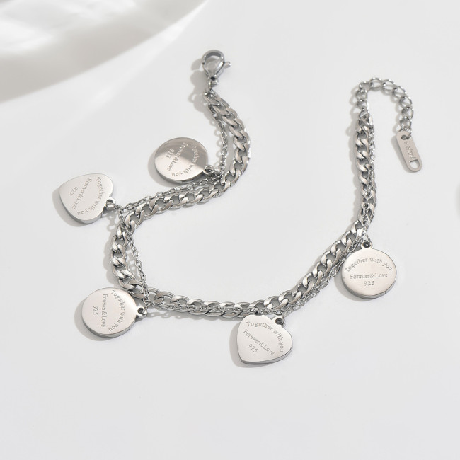 Wholesale Stainless Steel Multi-Layer Bracelet Set