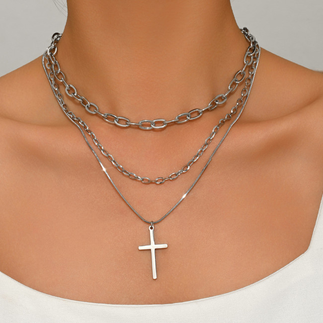Wholesale Minimalist Multi-Chain Cross Choker