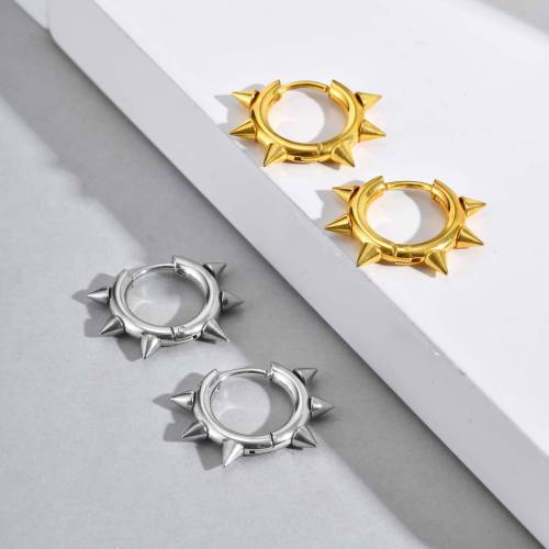 Wholesale Stainless Steel Rivet Earrings