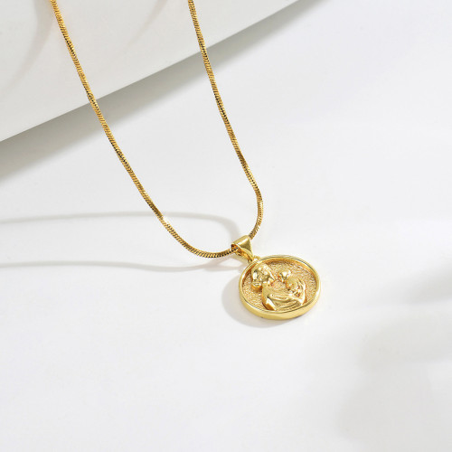 Wholesale Stainless Steel Virgin Mary Necklace