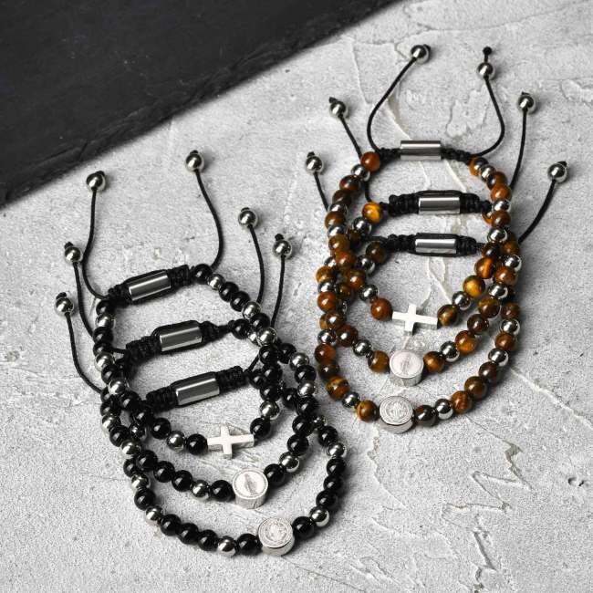 Wholesale Stainless Steel St. Benedict Bracelet