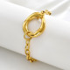 Wholesale Stainless Steel Organic Circle Bracelet