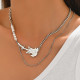 Wholesale Stainless Steel Guitar Necklace