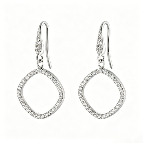 Wholesale Stainless Steel Geometric Drop Earrings