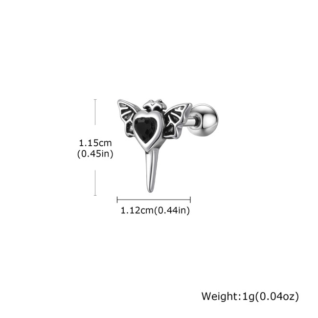 Wholesale Stainless Steel Men's Ear Studs
