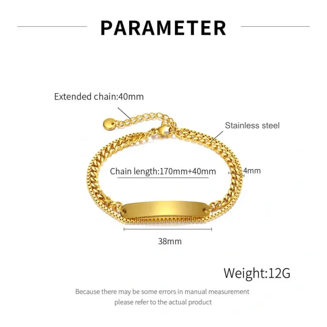 Wholesale Stainless Steel Blank Bracelet