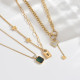 Wholesale Stainless Steel Minimalist Layering Necklace