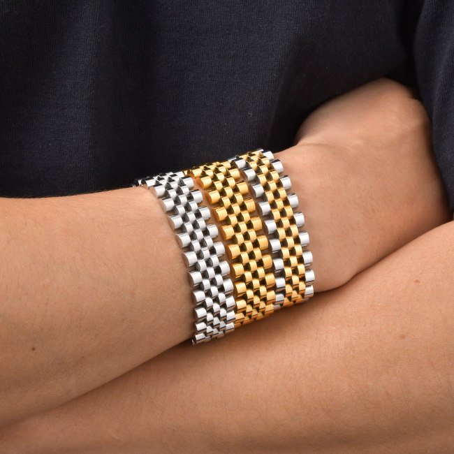 Wholesale Stainless Steel Watch Band Link Bracelet