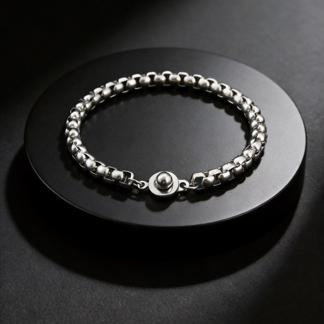 Wholesale Stainless Steel Round Bead Bracelet