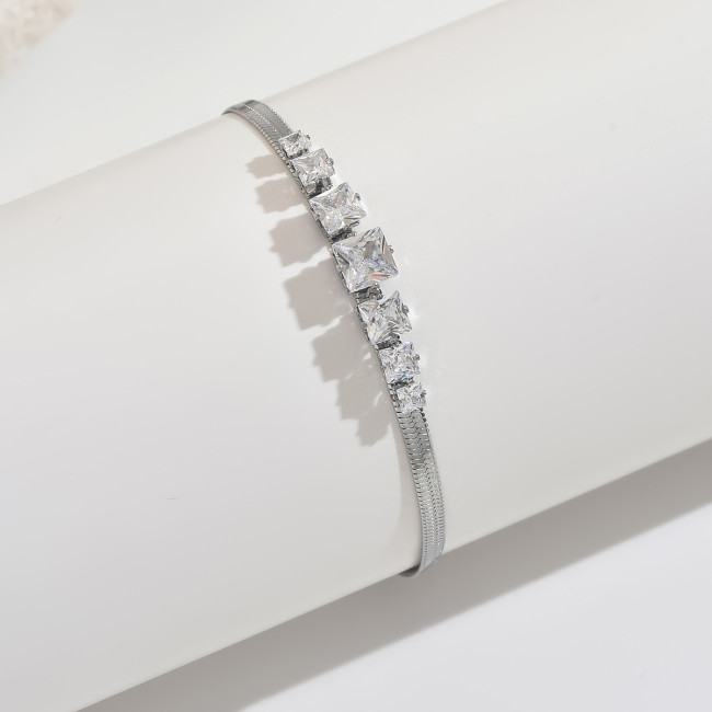 Wholesale Stainless Steel Mixed-Chain Bracelet Set