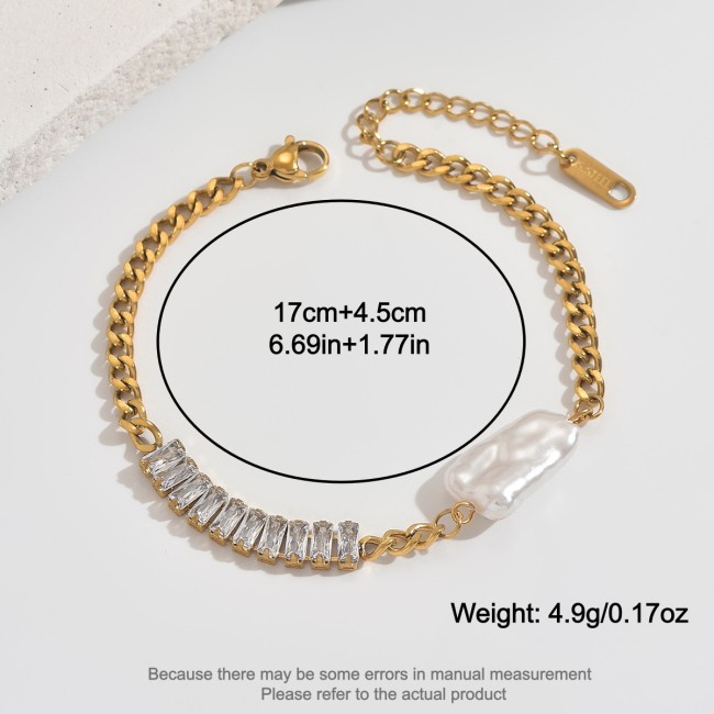 Wholesale Stainless Steel Mixed-Chain Bracelet Set