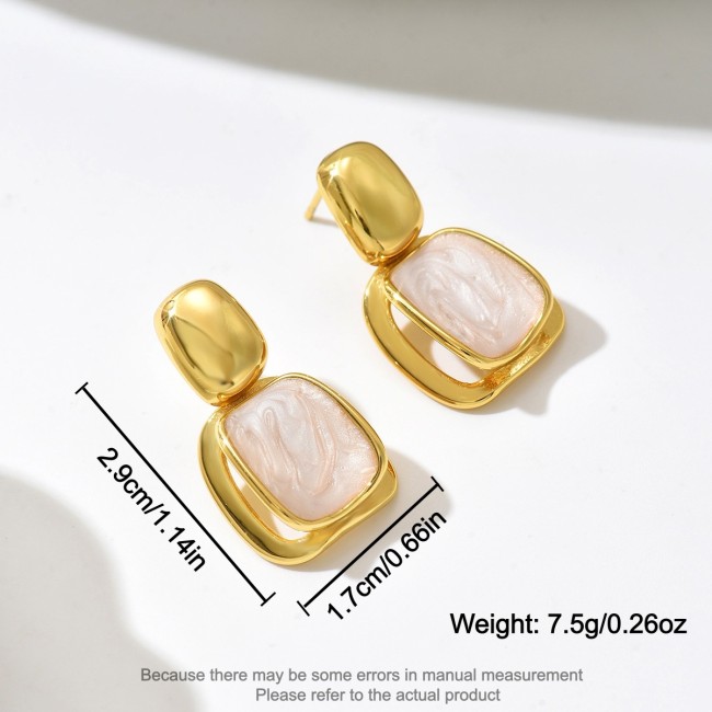 Wholesale Vintage Enamel Drop Earrings