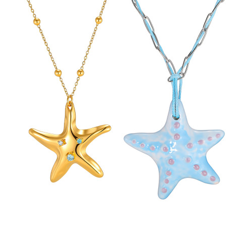 Wholesale Stainless Steel Starfish Pendant