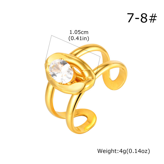 Wholesale Stainless Steel Abstract Ring