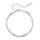 Wholesale Stainless Steel Minimalist Beaded Chain Bracelet