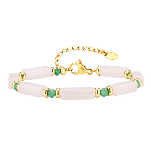 Wholesale Stainless Steel Tube Bead Bracelet