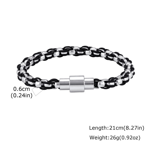Wholesale Stainless Steel Box Chain Bracelet