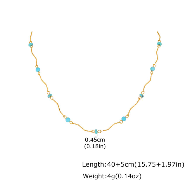 Wholesale Stainless Steel Marine Charm Necklace