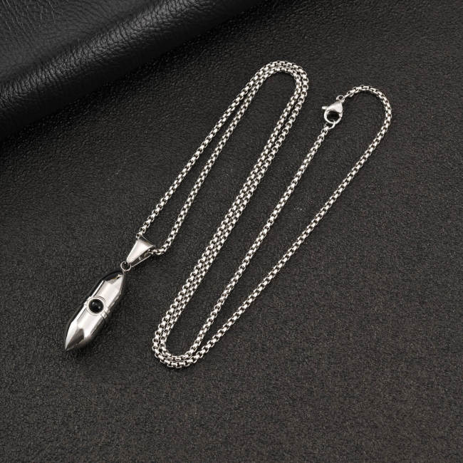 Wholesale Stainless Steel Bullet Urn Necklace