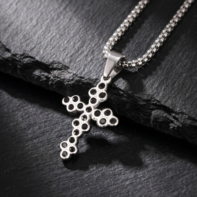 Wholesale Stainless Steel Gothic Cross Pendant