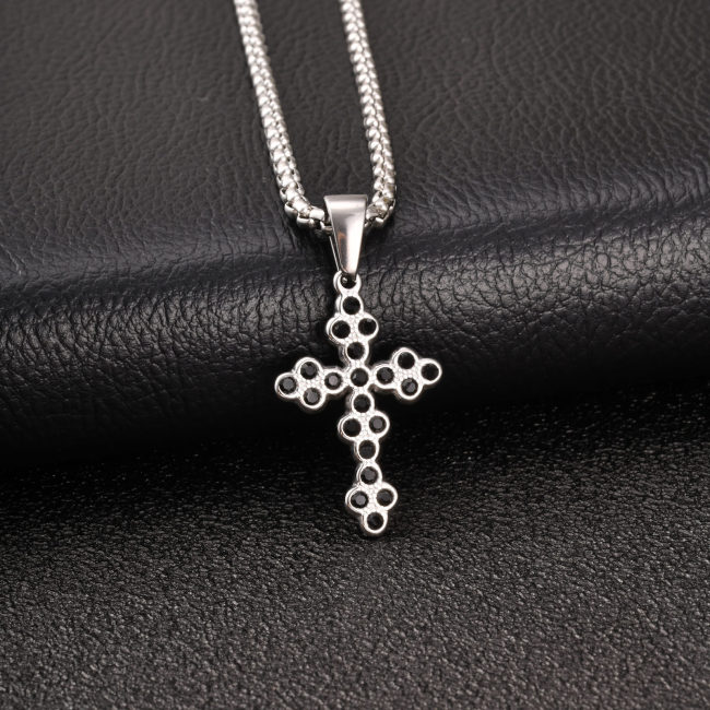Wholesale Stainless Steel Gothic Cross Pendant