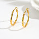 Wholesale Stainless Steel Chunky Hoop Earrings