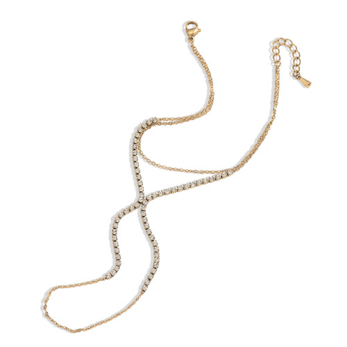 Wholesale Stainless Steel Tennis Chain Slave Bracelet