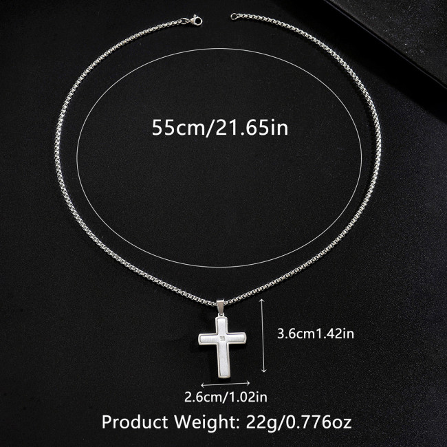 Wholesale Stainless Steel Brushed Solitaire Pendant
