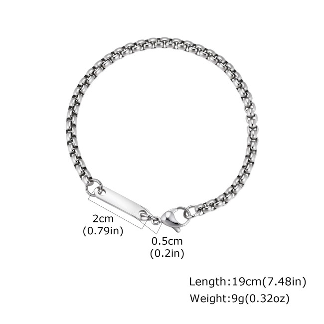 Wholesale Stainless Steel ID Bracelets