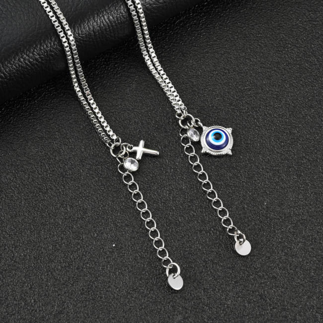 Wholesale Stainless Steel Double Box Chain Bracelets