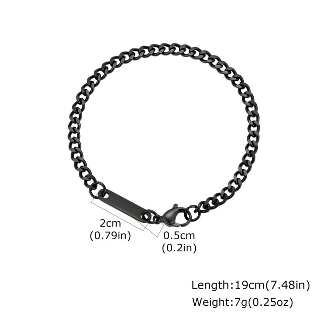 Wholesale Stainless Steel ID Bracelets