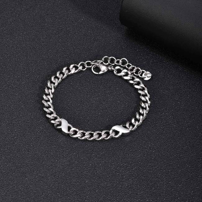 Wholesale Stainless Steel Cuban Link Bracelets
